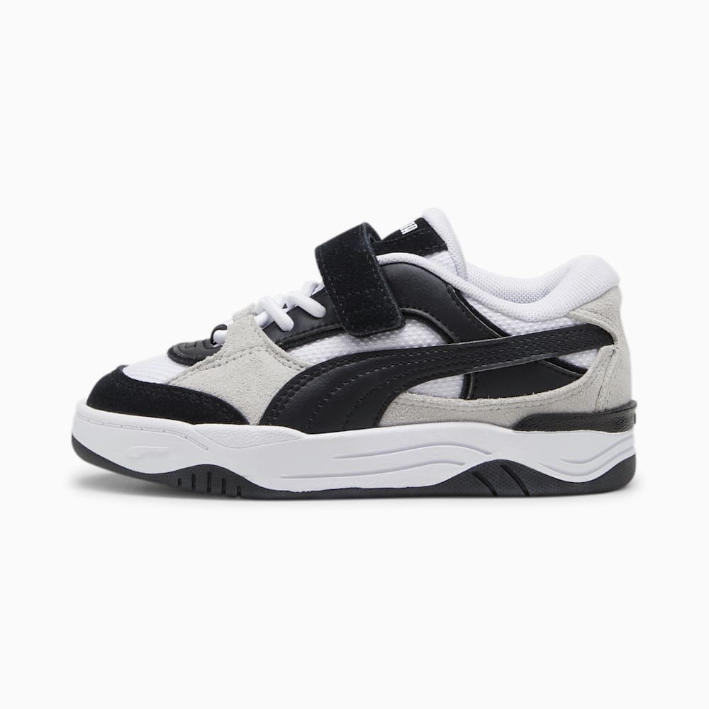 Puma PUMA-180 Little Kids Sneakers - White-Black