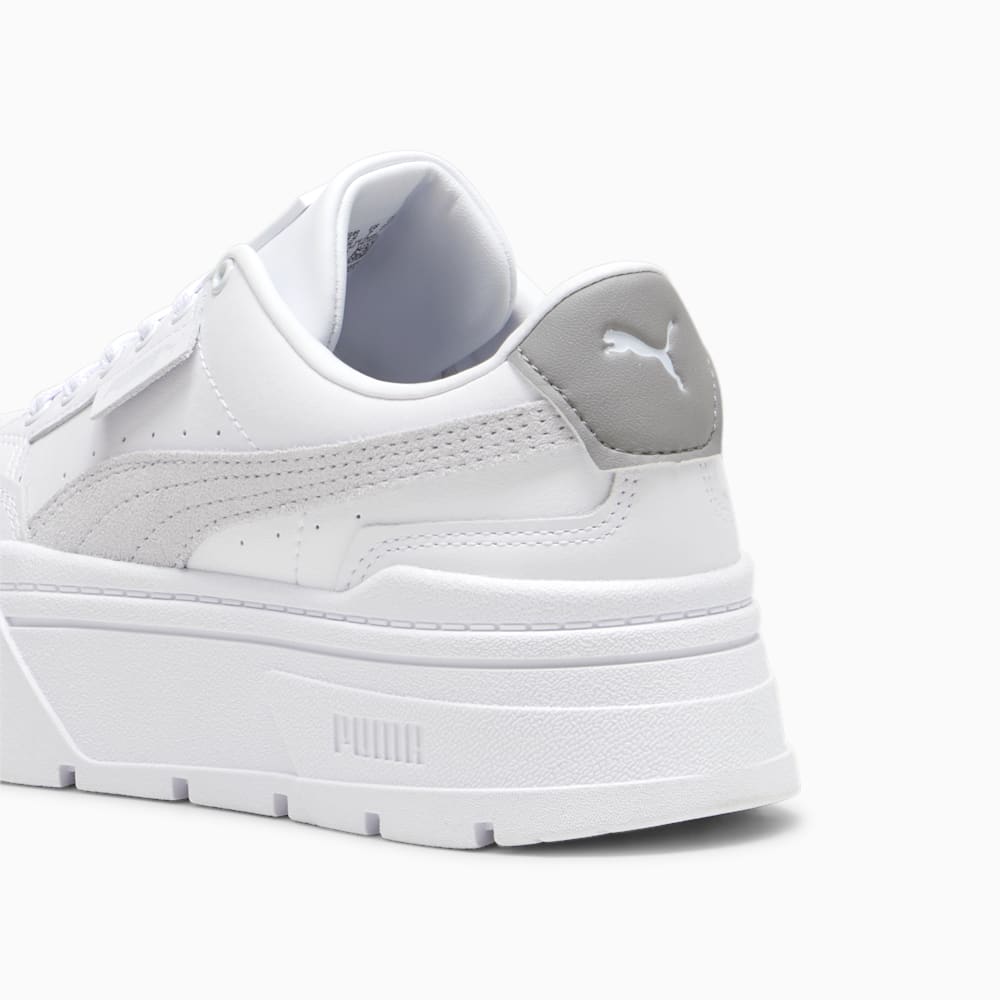 Puma Mayze Stack Sneakers - White-Stormy Slate