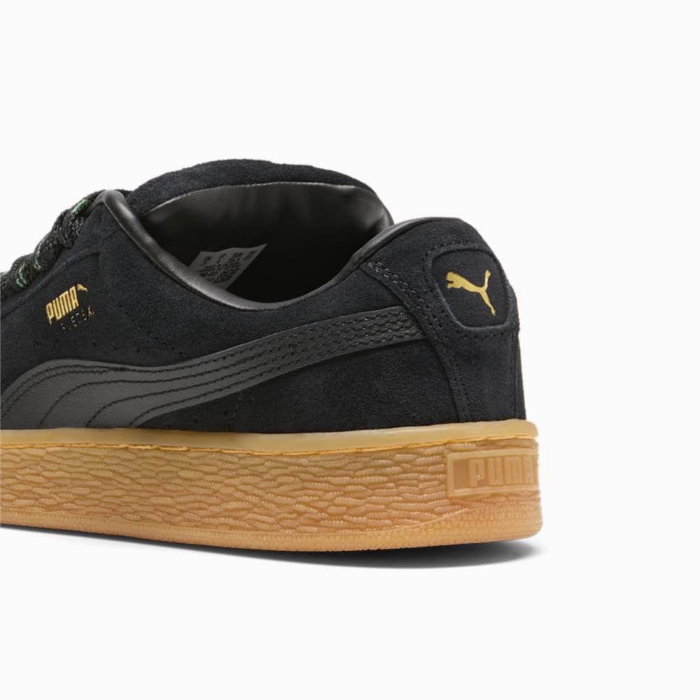 Puma Suede XL Skate Big Kids Sneakers - Black-Vine-White