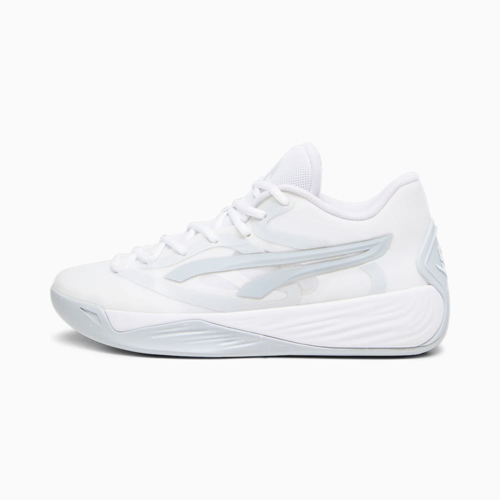 Puma STEWIE x TEAM Stewie 2 Basketball Shoes - White-Platinum Gray