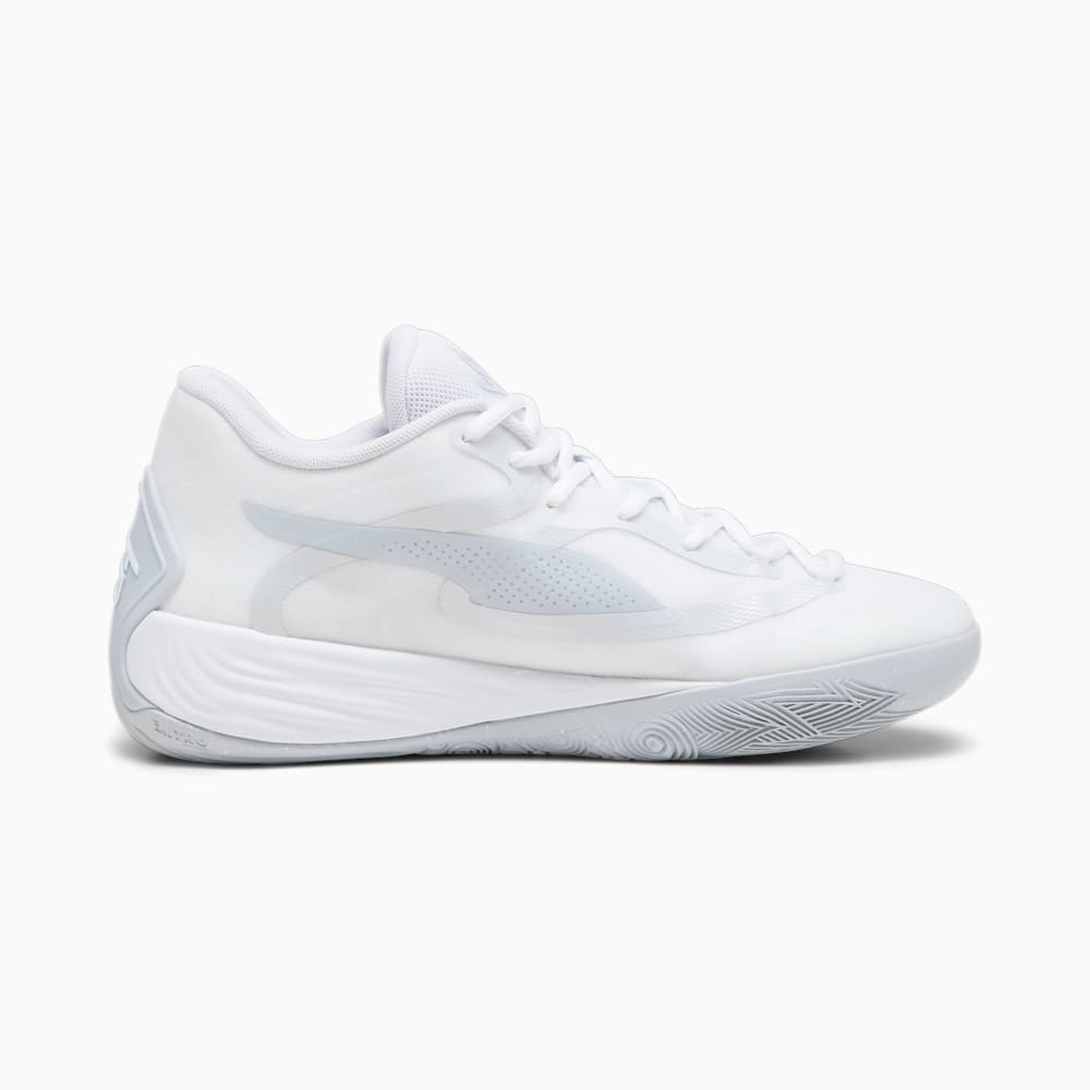 Puma STEWIE x TEAM Stewie 2 Basketball Shoes - White-Platinum Gray