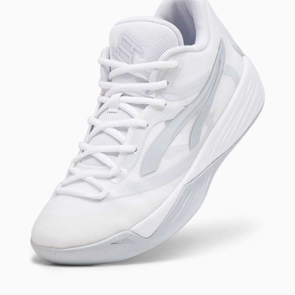 Puma STEWIE x TEAM Stewie 2 Basketball Shoes - White-Platinum Gray