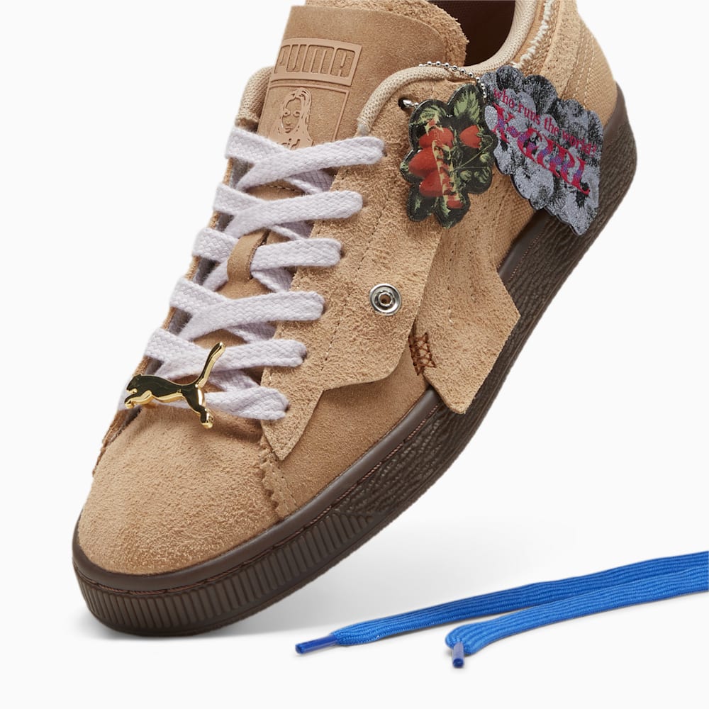 Puma x X-GIRL Suede Sneakers - Dusty Tan-Toasted Almond