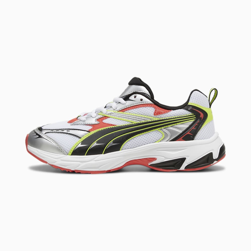 Puma Morphic Sneakers - White-Active Red-Black