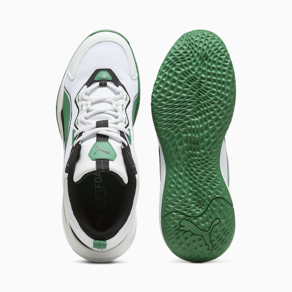 Puma Playmaker Sneakers - White-Archive Green-Black