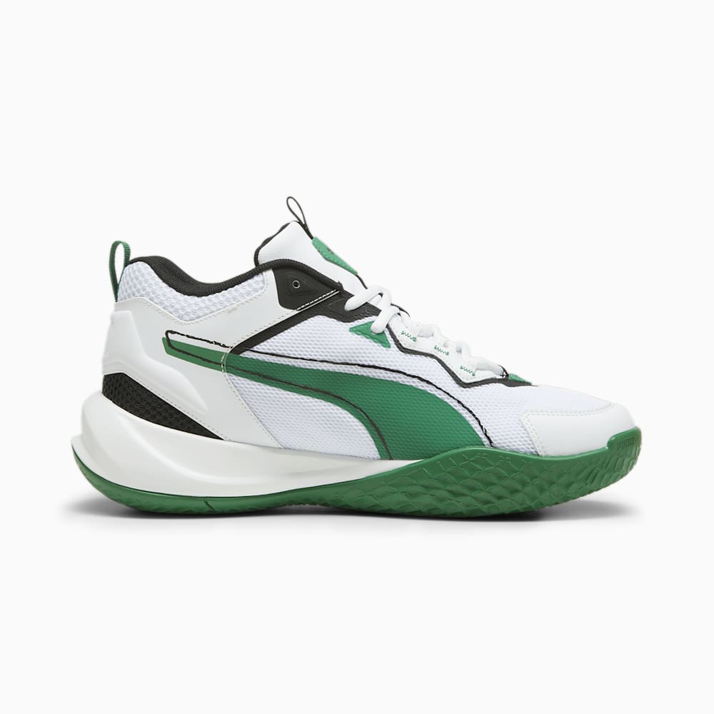 Puma Playmaker Sneakers - White-Archive Green-Black