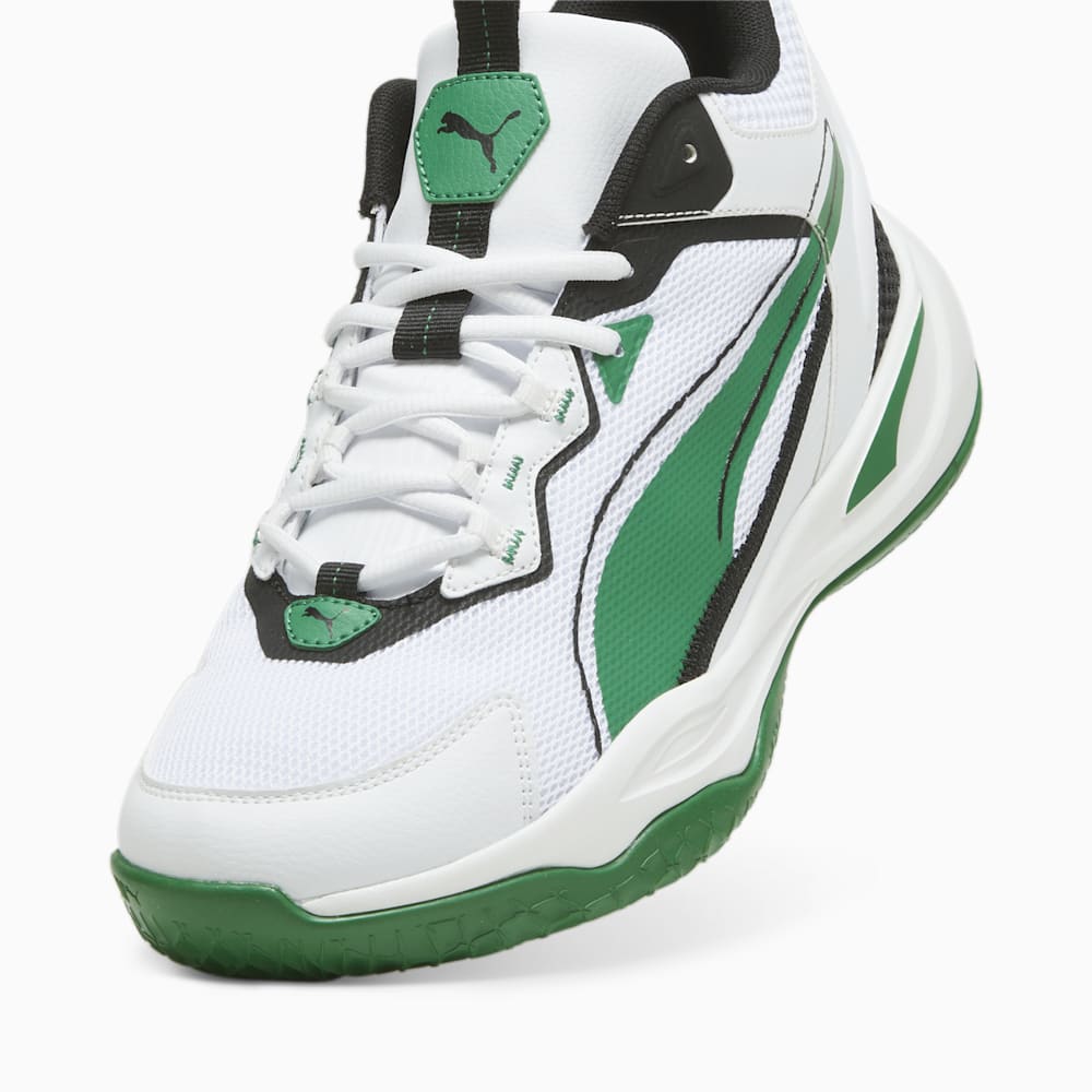 Puma Playmaker Sneakers - White-Archive Green-Black