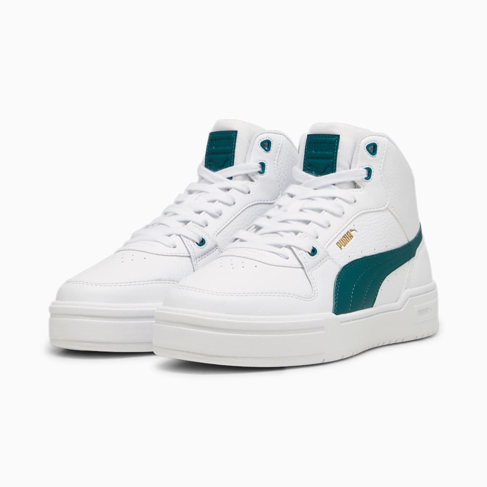 Puma CA Pro Mid Sneakers - White-Malachite