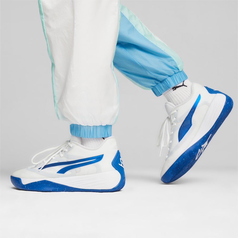 Puma STEWIE x TEAM Stewie 2 Basketball Shoes - White-Clyde Royal