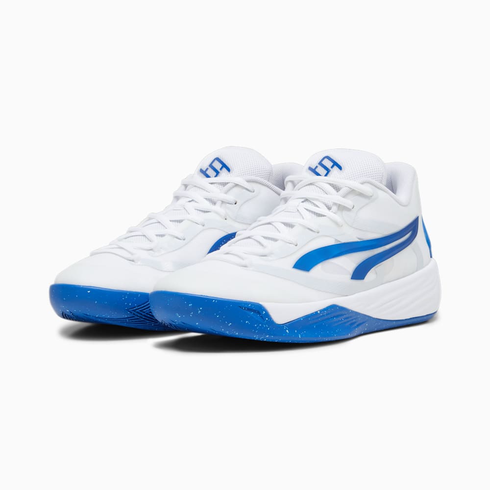 Puma STEWIE x TEAM Stewie 2 Basketball Shoes - White-Clyde Royal