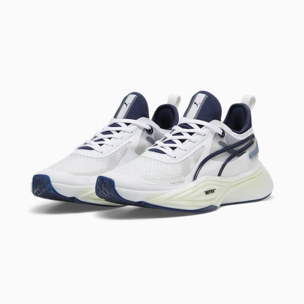 Puma PWR NITRO™ Squared Training Shoes - White-Club Navy