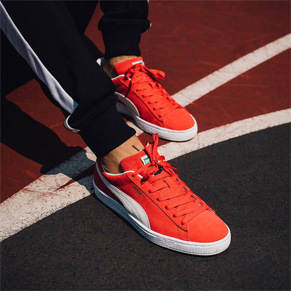 Puma Suede Classic XXI Sneakers - High Risk Red-White