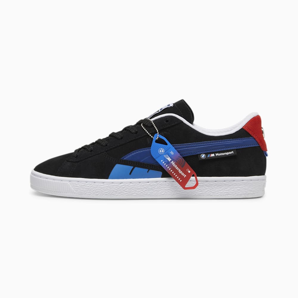 Puma BMW M Motorsport Suede Sneakers - Black-Cool Cobalt