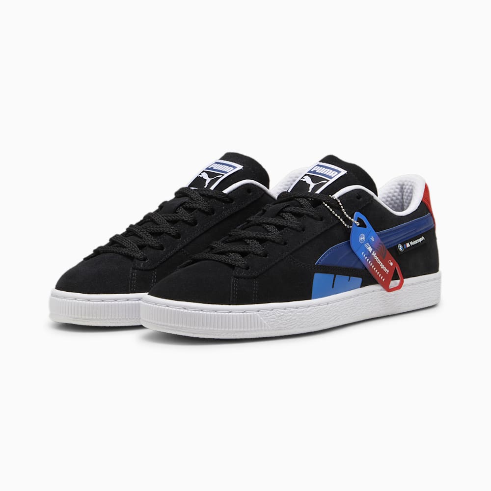 Puma BMW M Motorsport Suede Sneakers - Black-Cool Cobalt