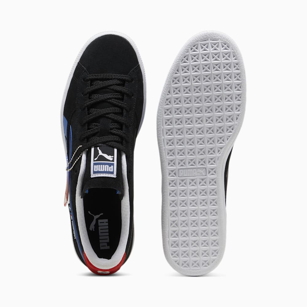 Puma BMW M Motorsport Suede Sneakers - Black-Cool Cobalt