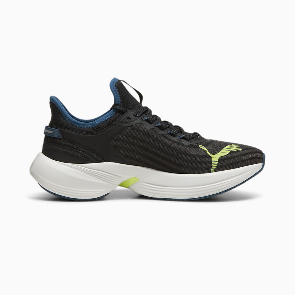 Puma Conduct Pro Running Shoe - Black-Ocean Tropic-Feather Gray