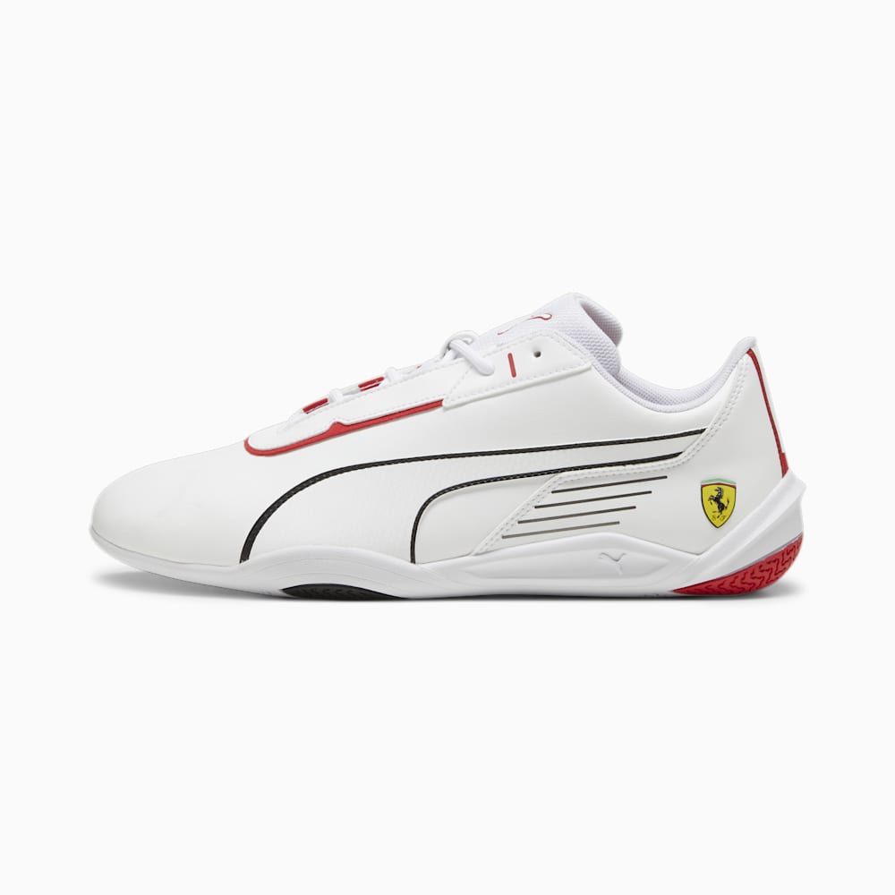 Puma Ferrari R-Cat Machina Sneakers - White-Rosso Corsa