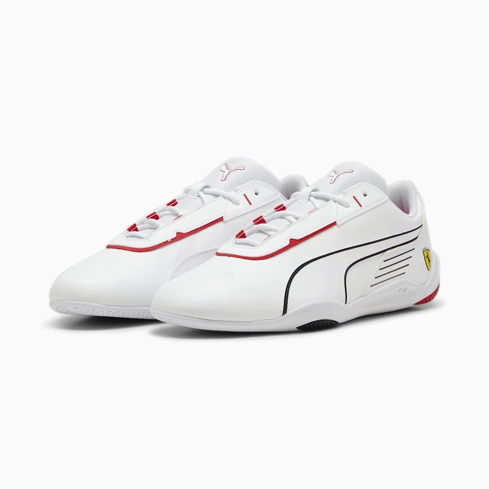 Puma Ferrari R-Cat Machina Sneakers - White-Rosso Corsa