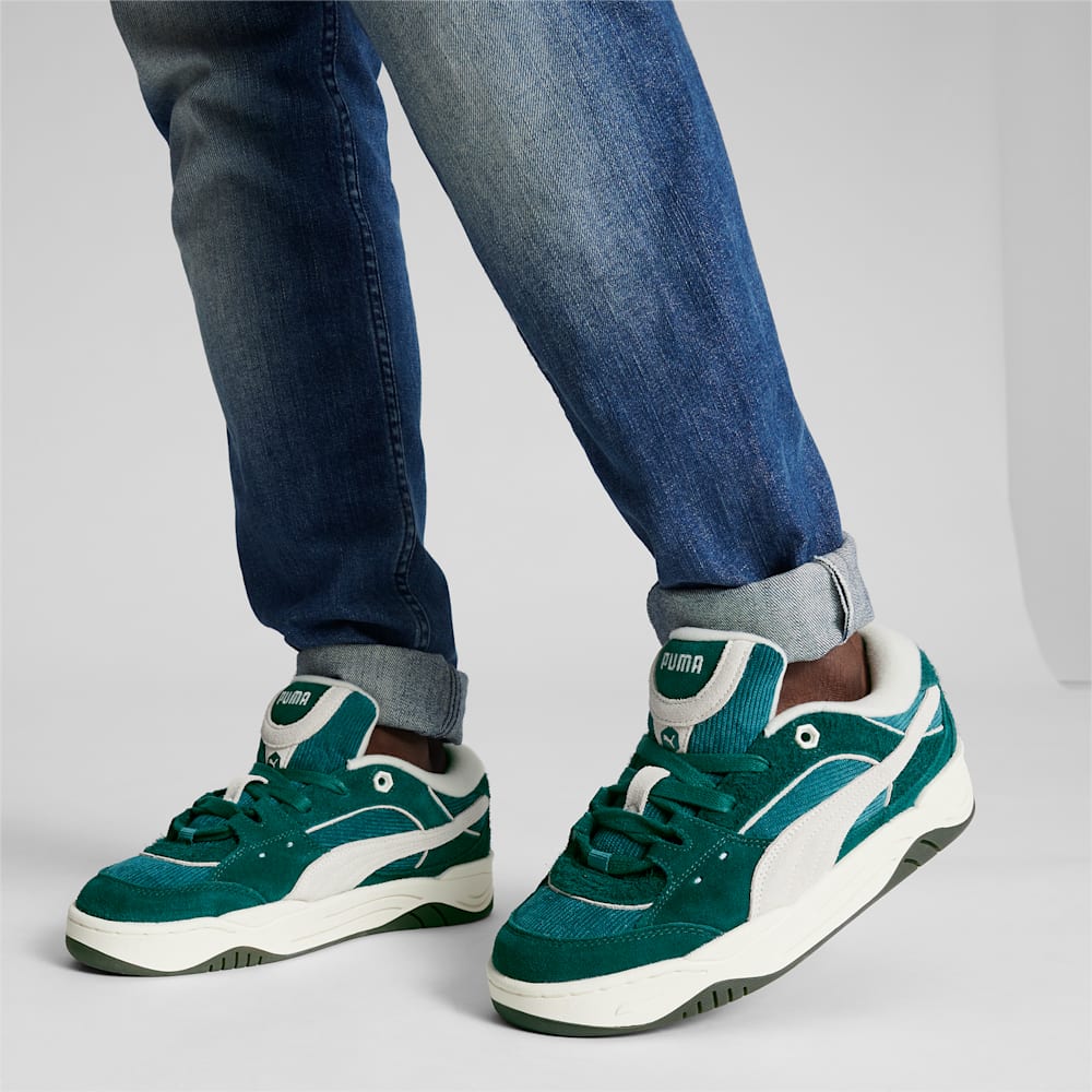 Puma PUMA-180 Corduroy Sneakers - Malachite-Warm White