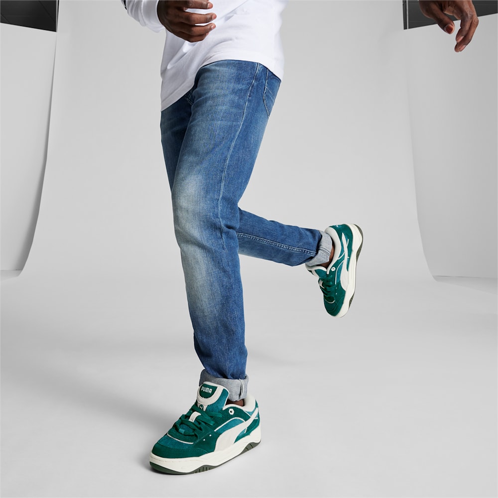 Puma PUMA-180 Corduroy Sneakers - Malachite-Warm White