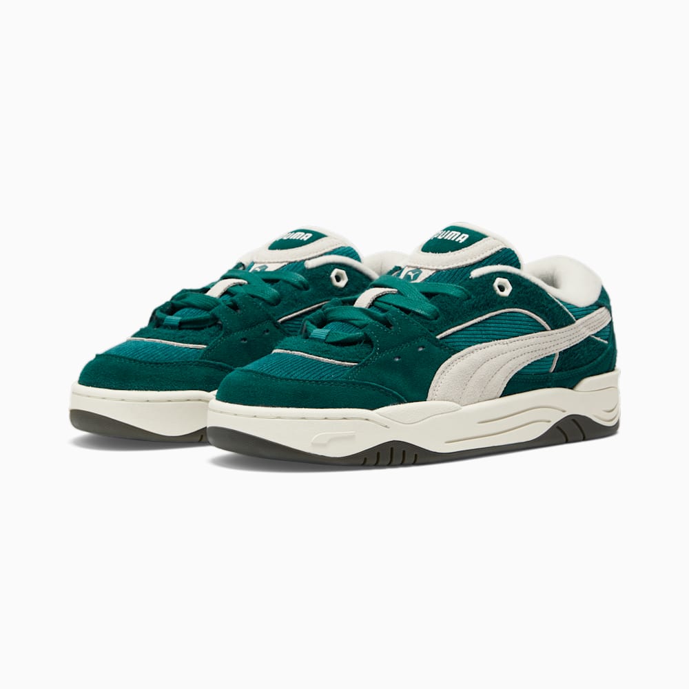 Puma PUMA-180 Corduroy Sneakers - Malachite-Warm White