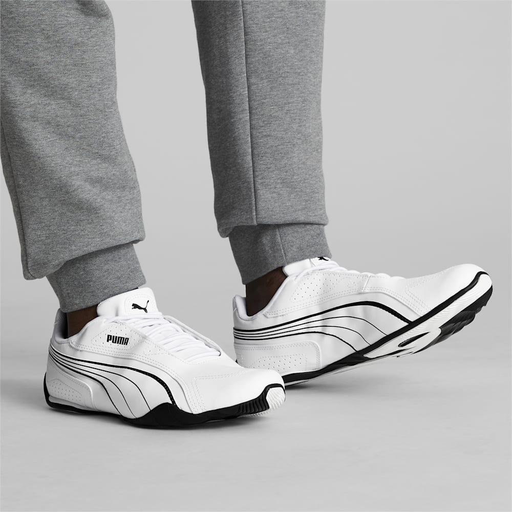 Puma Redon Bungee Shoes - White-White-Black