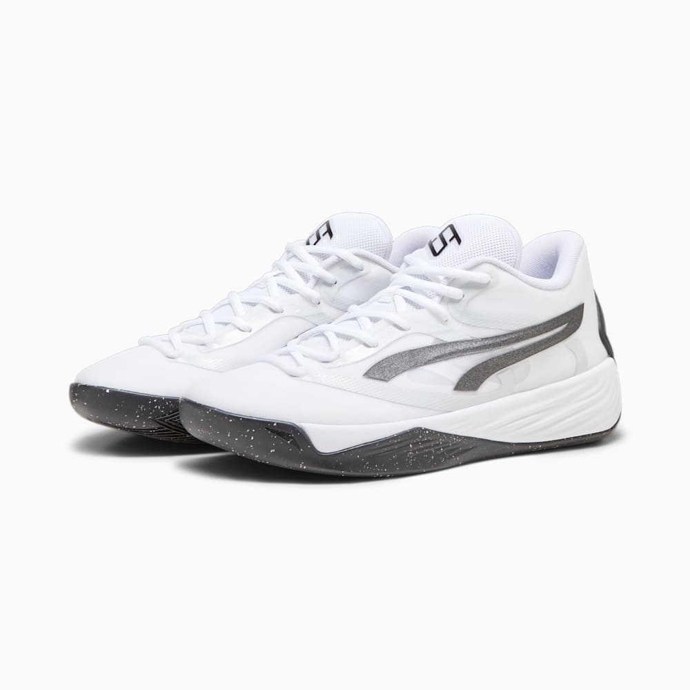 Puma STEWIE x TEAM Stewie 2 Basketball Shoes - White-Black