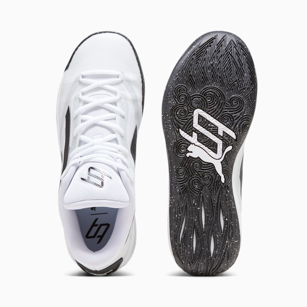 Puma STEWIE x TEAM Stewie 2 Basketball Shoes - White-Black