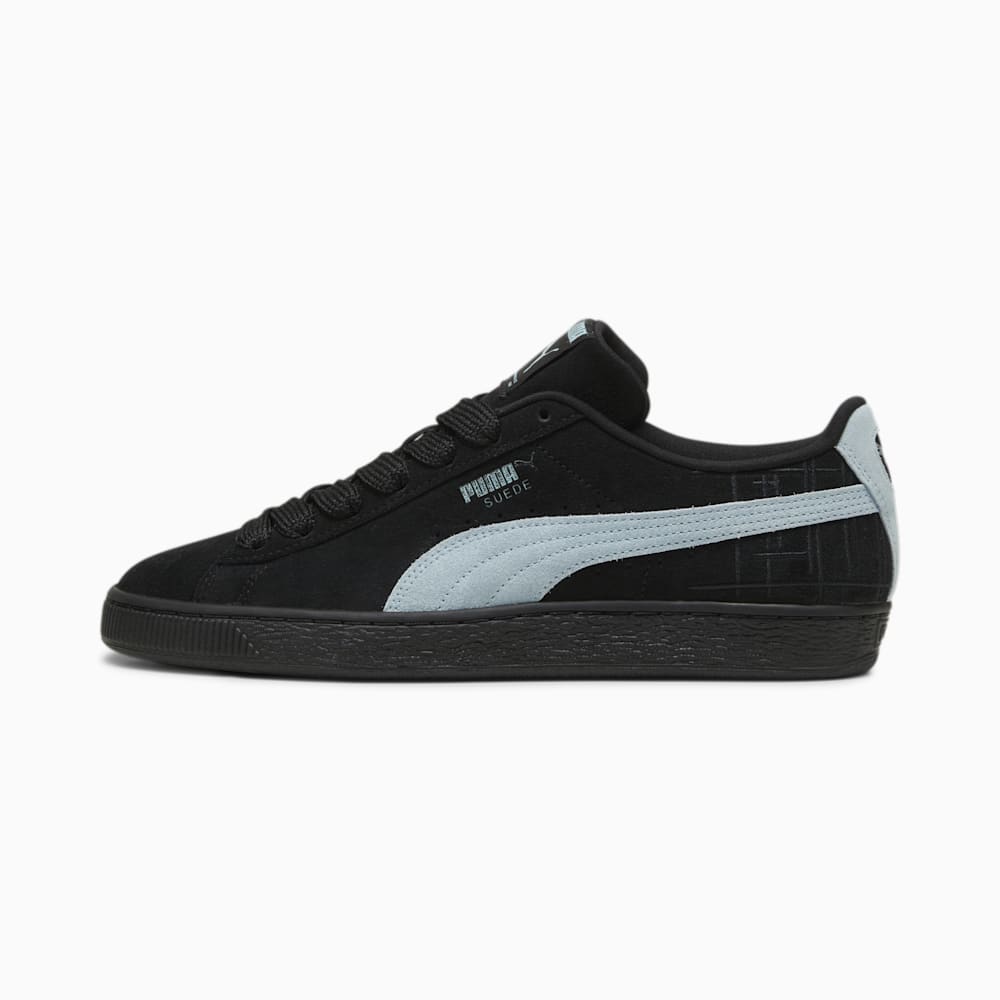 Puma Suede Brand Love II Sneakers - Black-Turquoise Surf