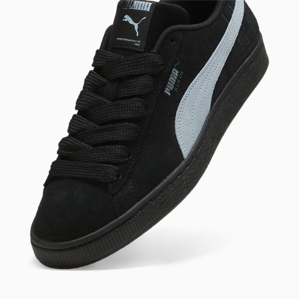 Puma Suede Brand Love II Sneakers - Black-Turquoise Surf