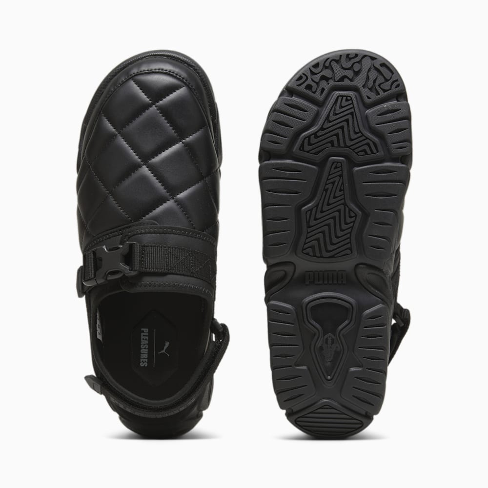 Puma x PLEASURES TS-01 Quilt Sandals - Black