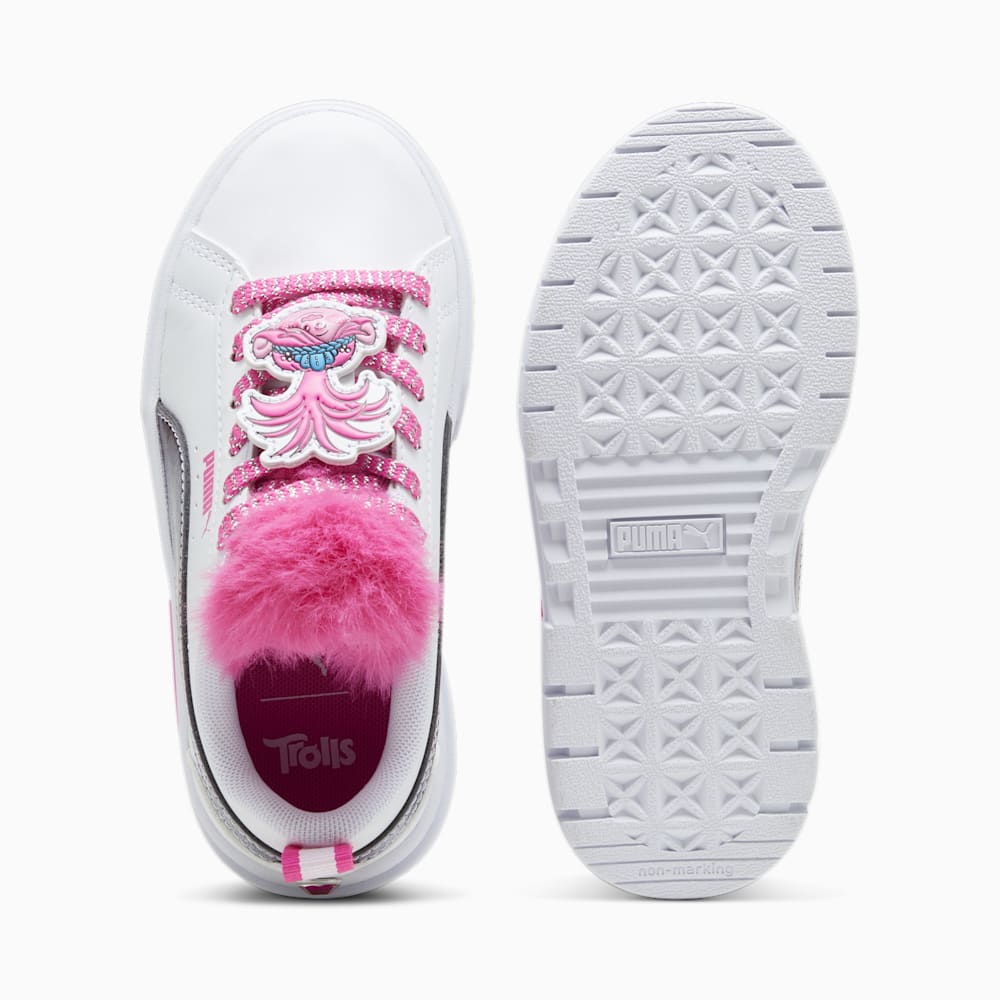 Puma PUMA x TROLLS Mayze Little Kids Sneakers - White-Ravish