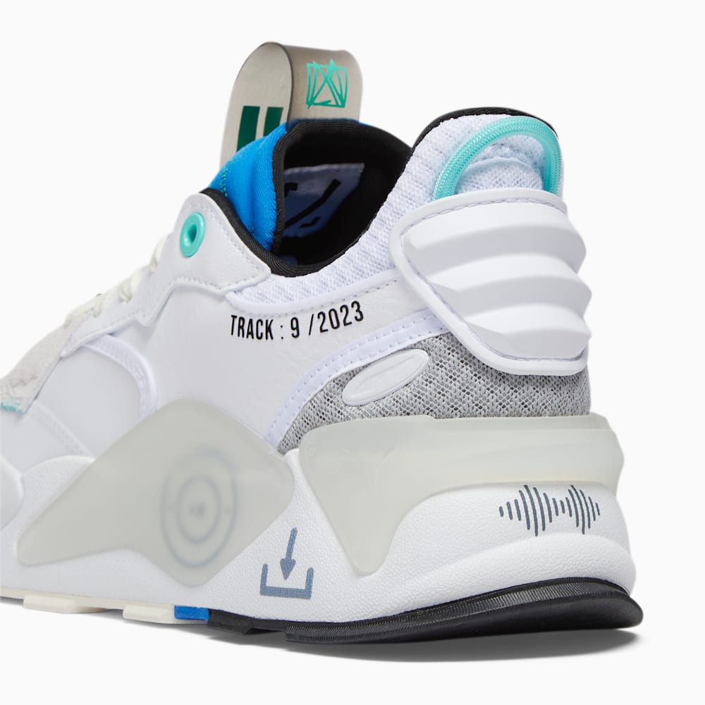 Puma RS-XL Playlist Sneakers - White-Ultra Blue-Feather Gray