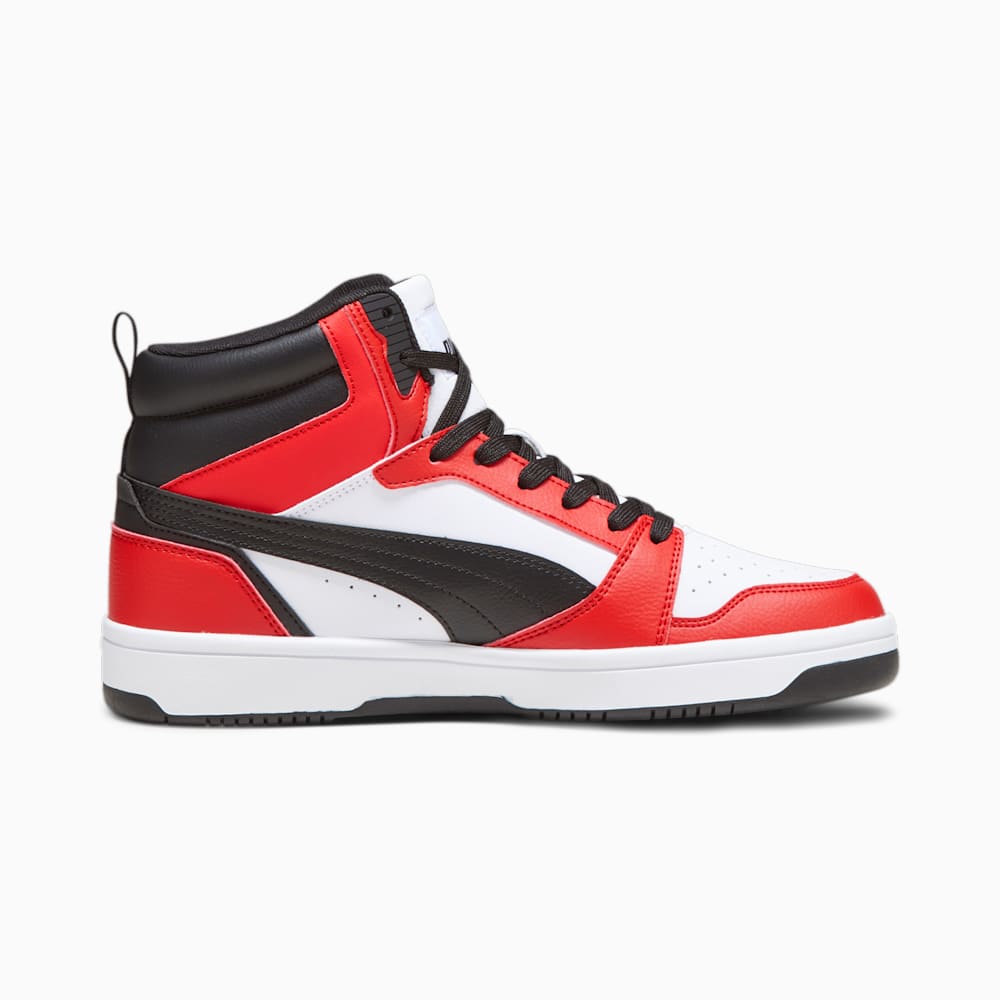 Puma Rebound Sneakers - White-Black-For All Time Red