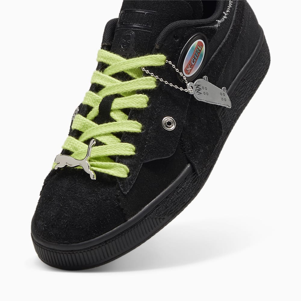 Puma x X-GIRL Suede Sneakers - Black-Ravish