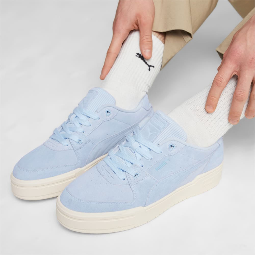 Puma CA Pro Lux Soft Sneakers - Icy Blue-Warm White