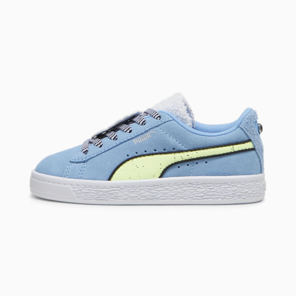 Puma PUMA x TROLLS Suede Little Kids Sneakers - Team Light Blue-Fizzy Light