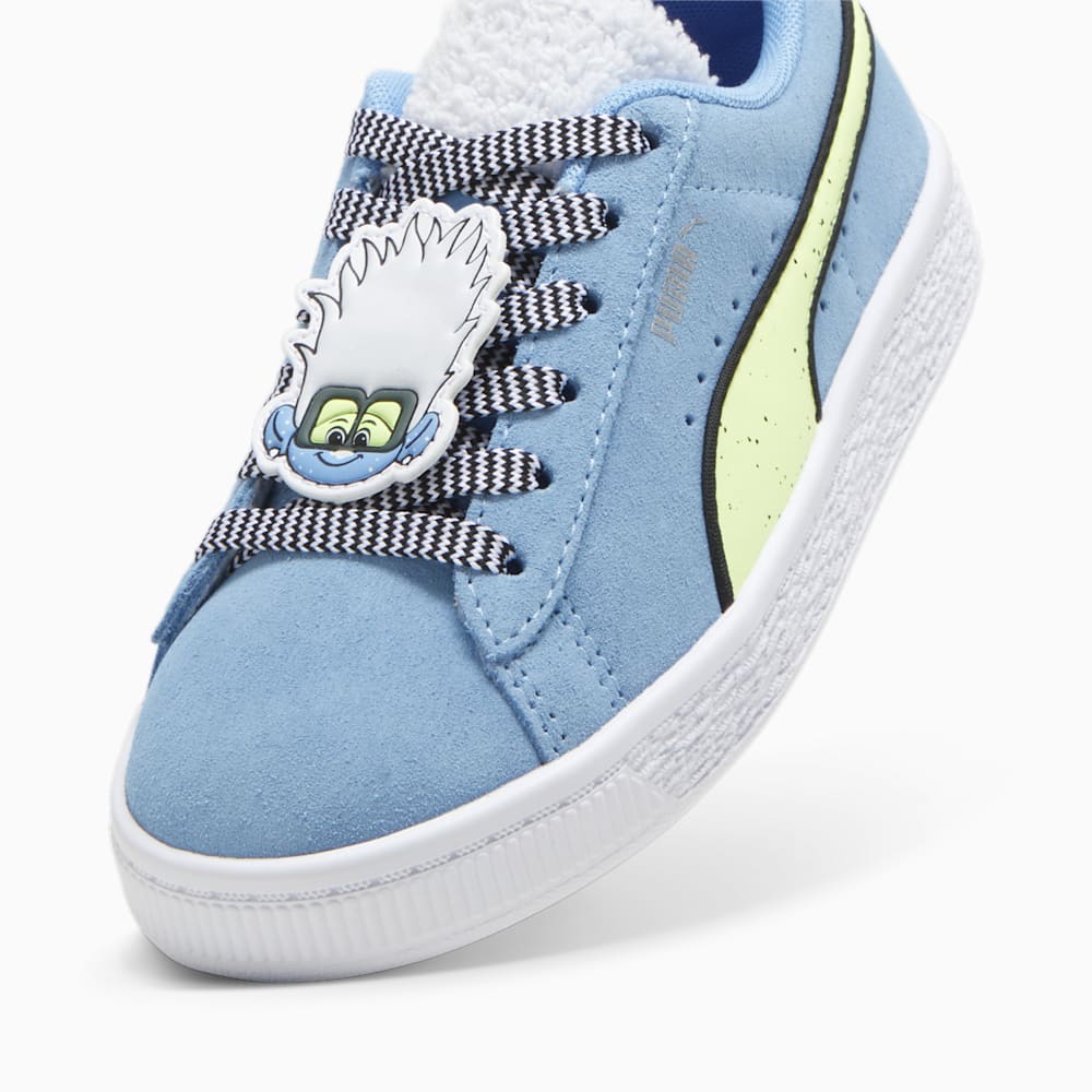 Puma PUMA x TROLLS Suede Little Kids Sneakers - Team Light Blue-Fizzy Light