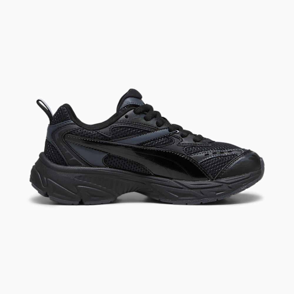 Puma Morphic Base Big Kids Sneakers - Black-Strong Gray