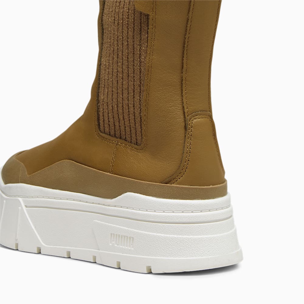 Puma Mayze Stack Chelsea Winter Boots - Chocolate Chip