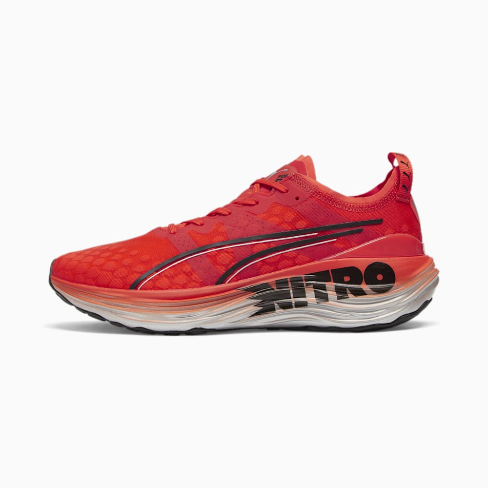 Puma ForeverRun NITRO™ Running Shoes - Cherry Tomato-Black