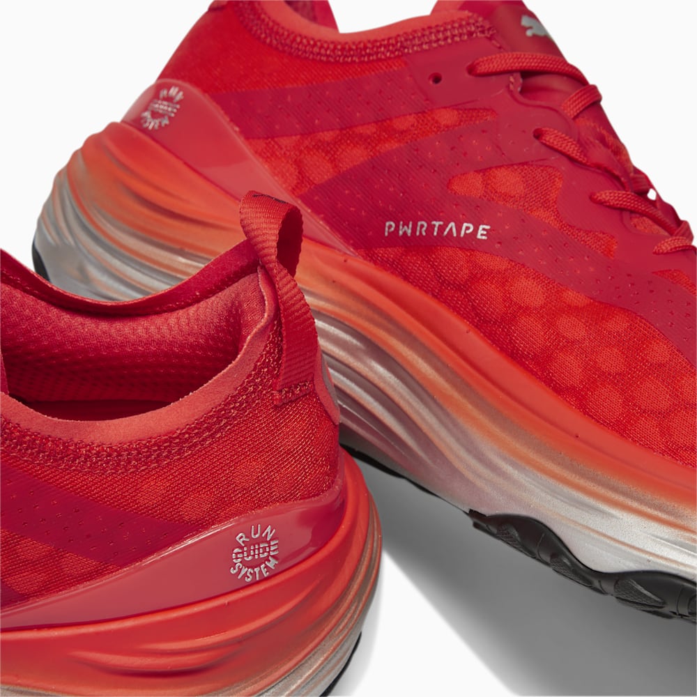 Puma ForeverRun NITRO™ Running Shoes - Cherry Tomato-Black