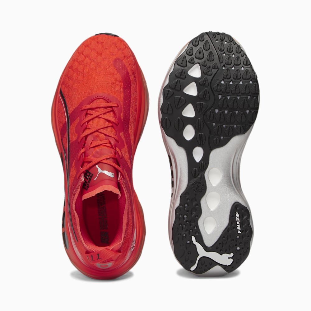 Puma ForeverRun NITRO™ Running Shoes - Cherry Tomato-Black