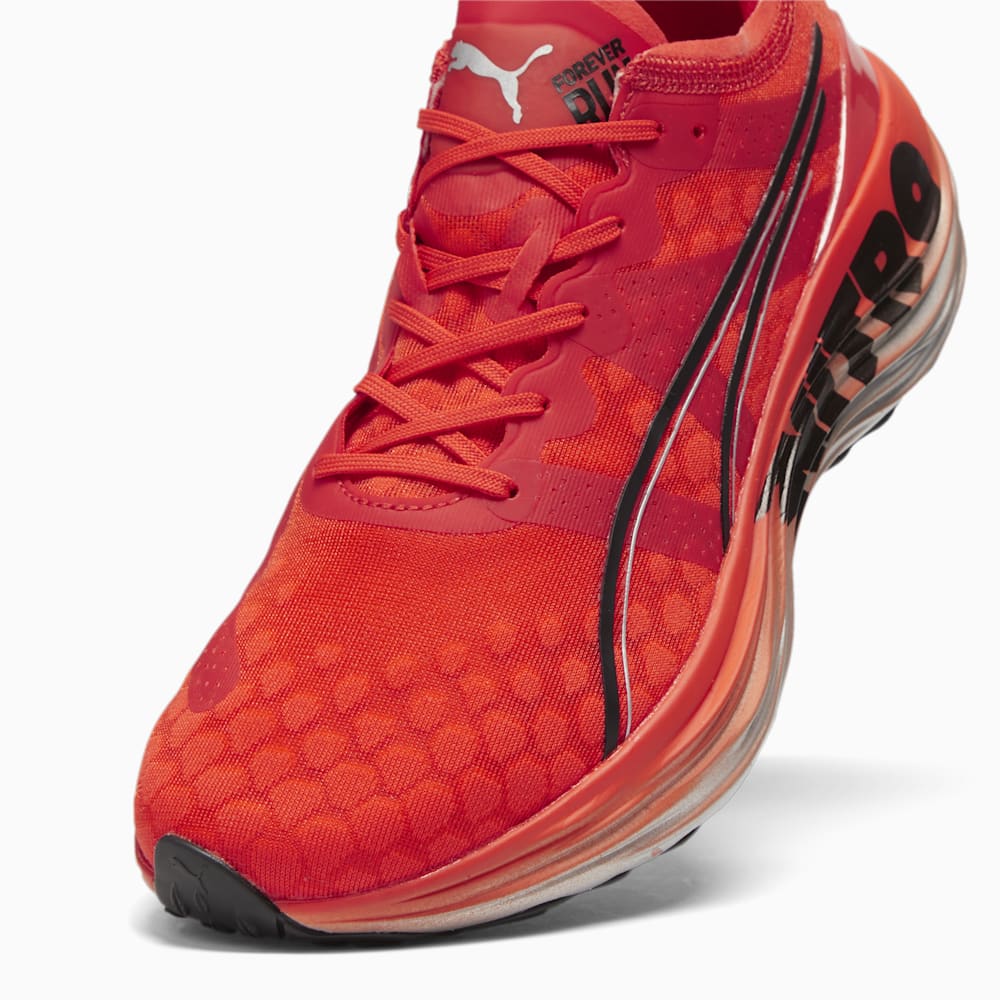 Puma ForeverRun NITRO™ Running Shoes - Cherry Tomato-Black