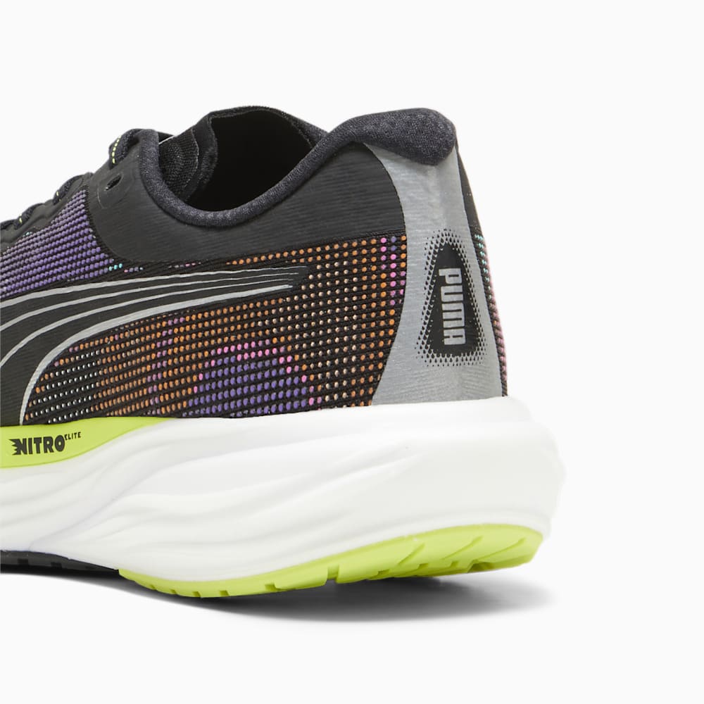 Puma Deviate NITRO™ 2 Running Shoes - Black-Lime Pow-White