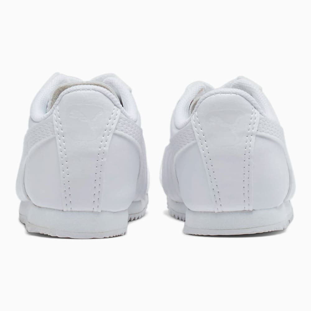 Puma Roma Basic Toddler Shoes - white-light gray