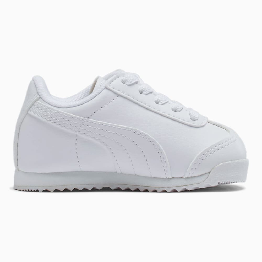 Puma Roma Basic Toddler Shoes - white-light gray