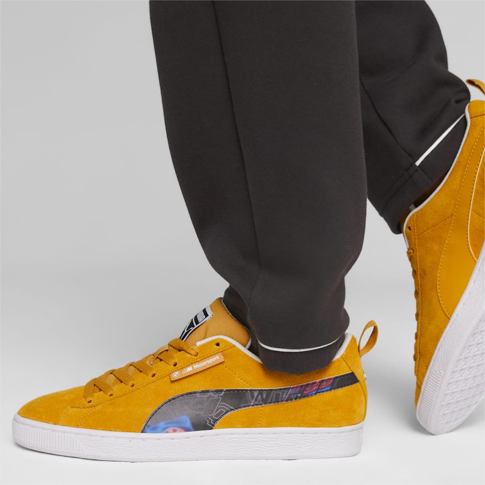 Puma BWW M Motorsport Suede Sneakers - Amber-Black-White