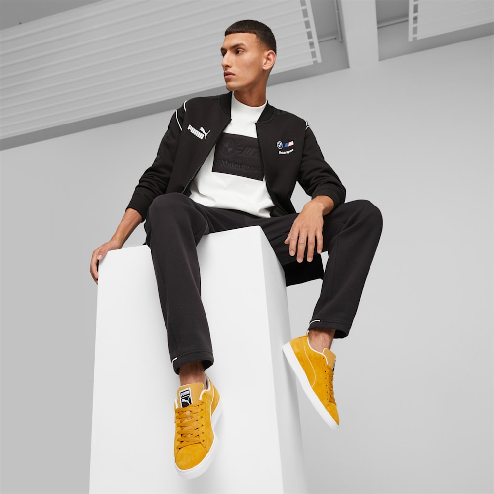 Puma BWW M Motorsport Suede Sneakers - Amber-Black-White