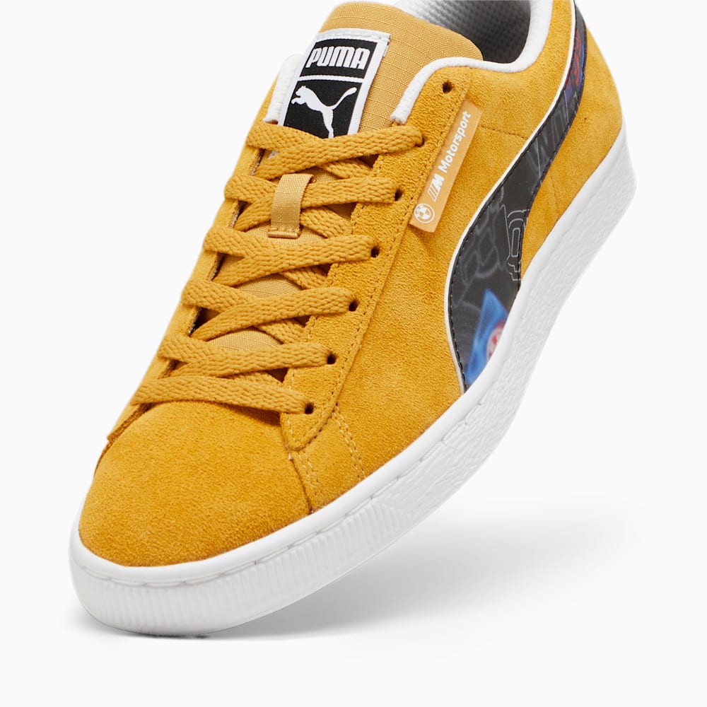 Puma BWW M Motorsport Suede Sneakers - Amber-Black-White